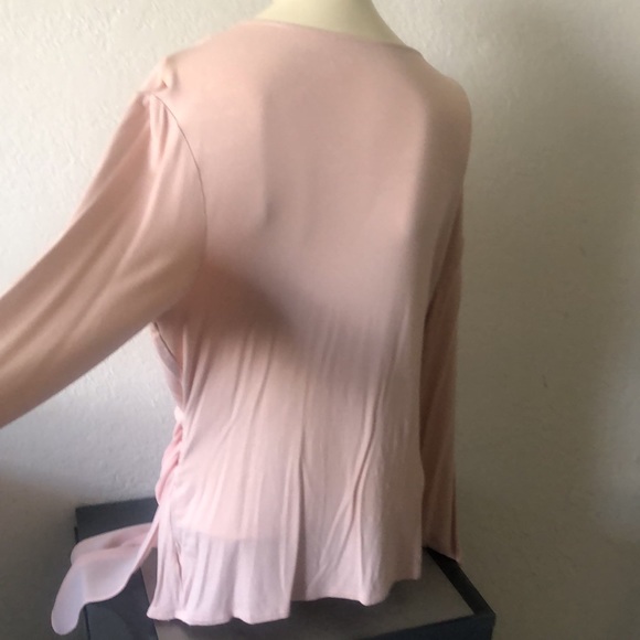 Faux wrap blouse by rampage- beautiful - Picture 7 of 7